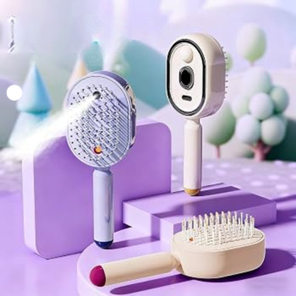 Electric Spraying Airbag Massage Comb