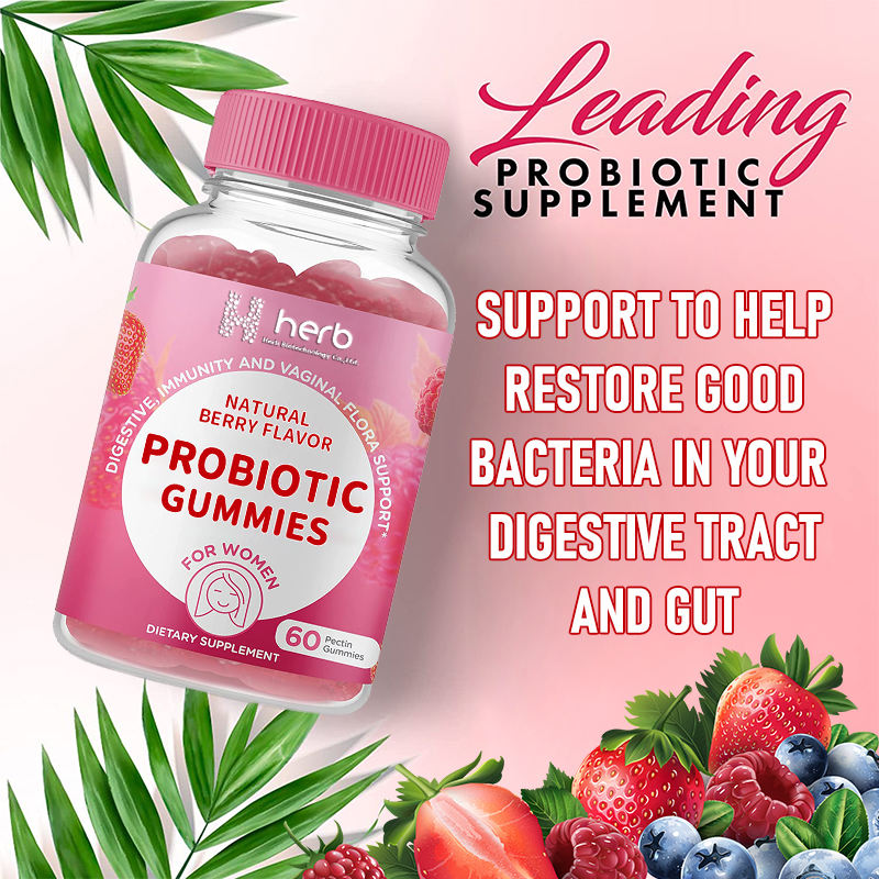 Probiotic Gummies – Digestive & Gut Health Support, 10 Billion CFU