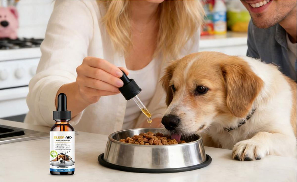 Dog Sleep Aid Drops – Calming & Relaxation Support