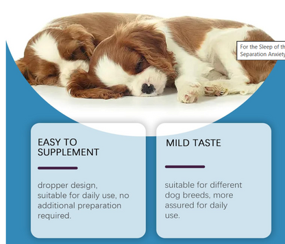 Dog Sleep Aid Drops – Calming & Relaxation Support