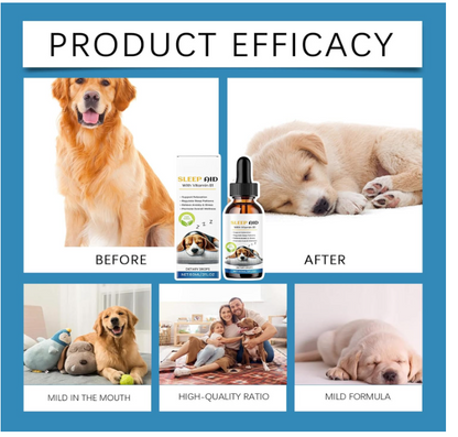 Dog Sleep Aid Drops – Calming & Relaxation Support