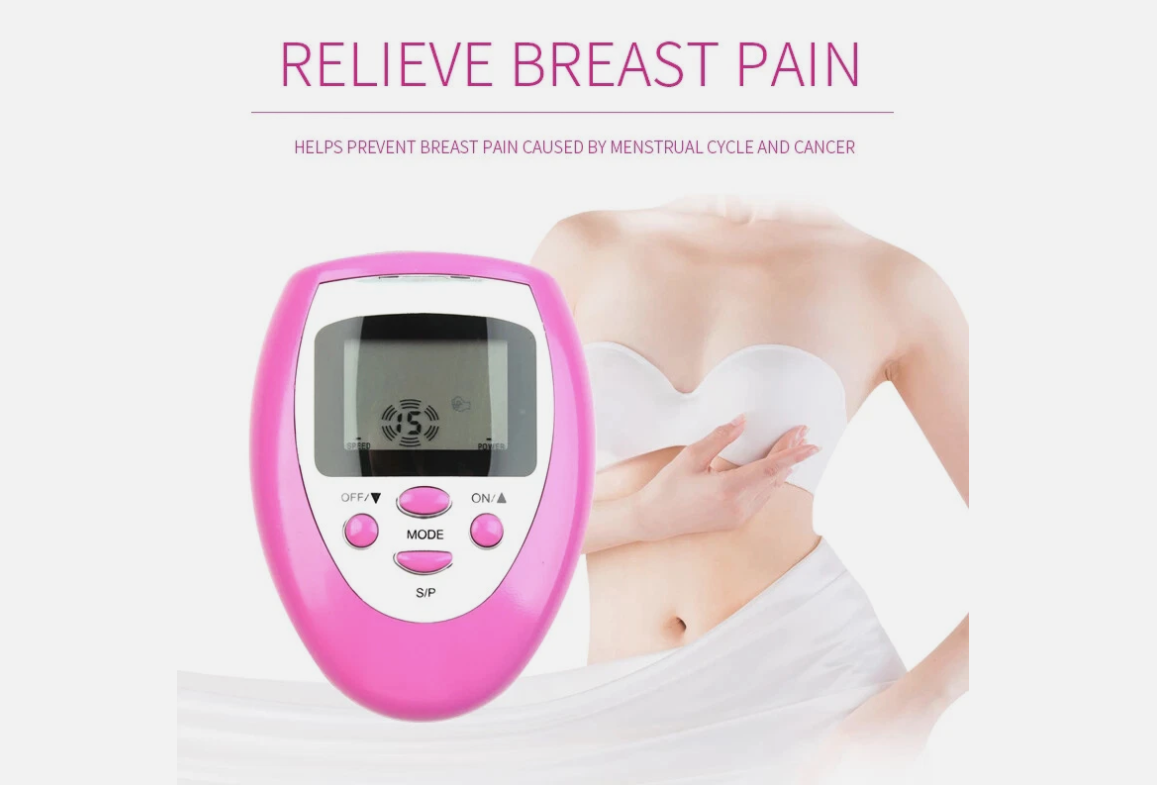 Breast Massager – Heat & Vibration Massage Device