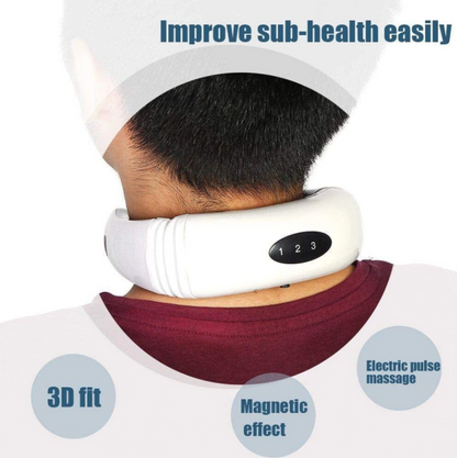 6-Mode Cervical Neck Massager – Wireless Muscle Relaxation Device