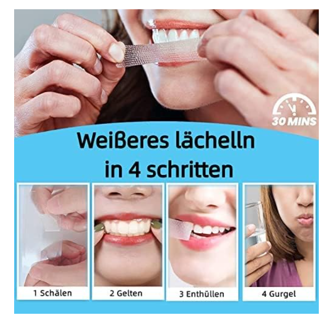 5D Teeth Whitening Strips – Gel Whitening Strips for a Brighter Smile